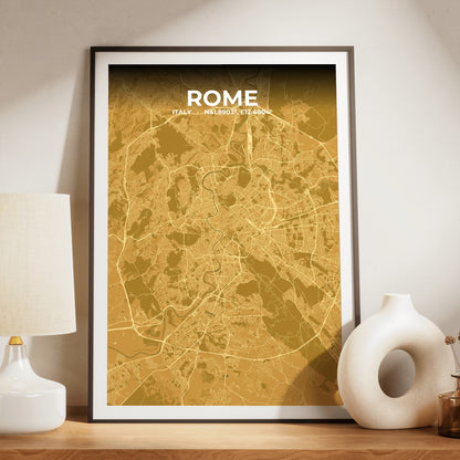 Rome Forge Map Poster
