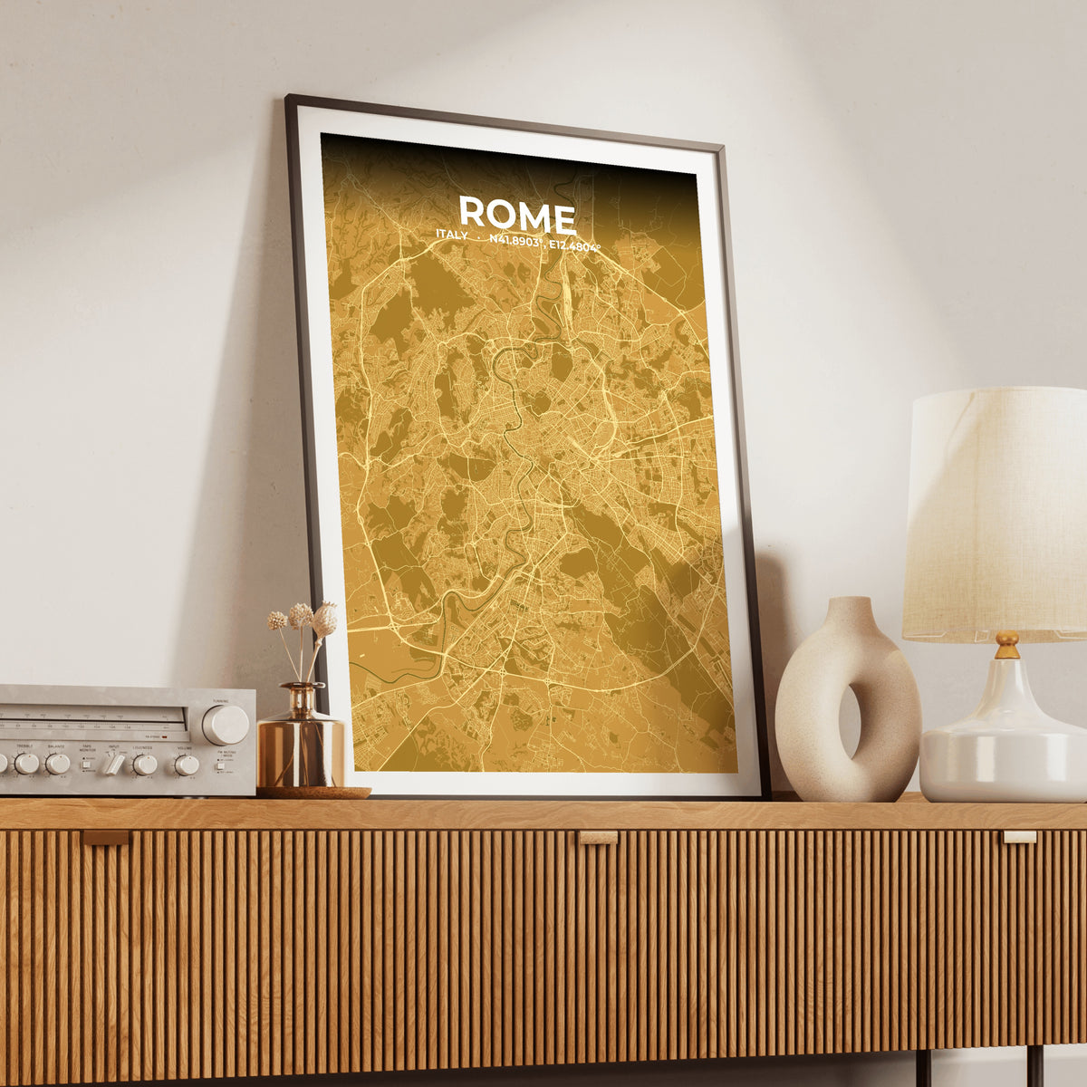 Rome Forge Map Poster