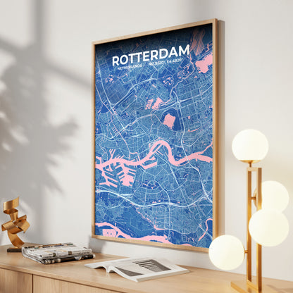 Rotterdam Candy Map Poster