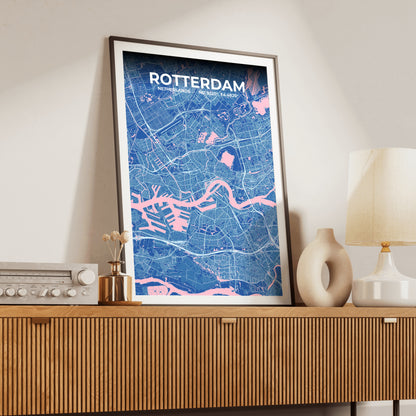 Rotterdam Candy Map Poster
