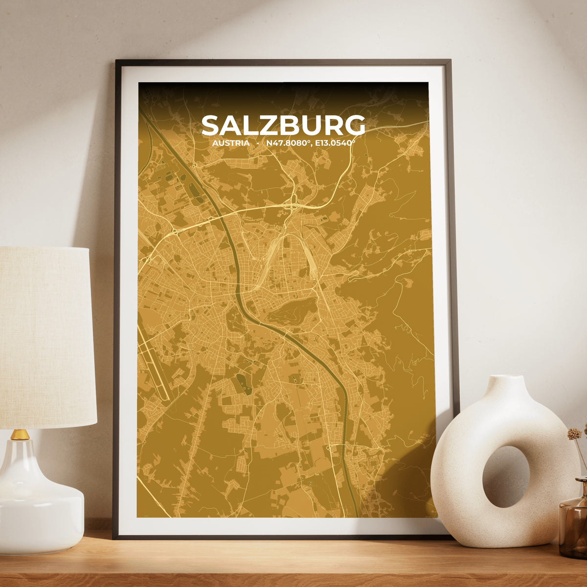 Salzburg Forge Map Poster