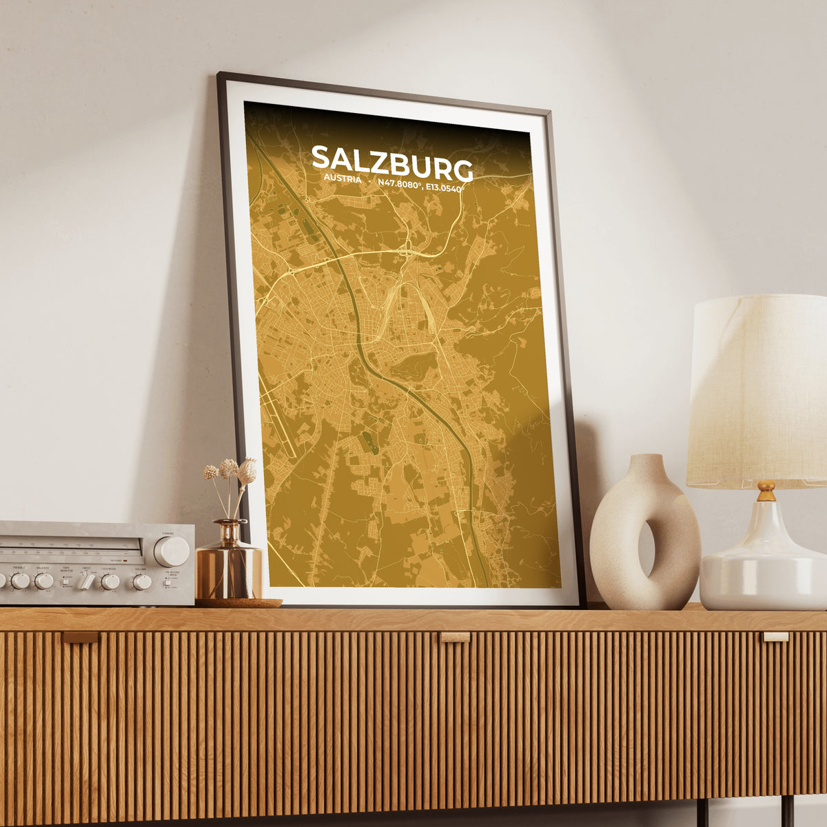 Salzburg Forge Map Poster