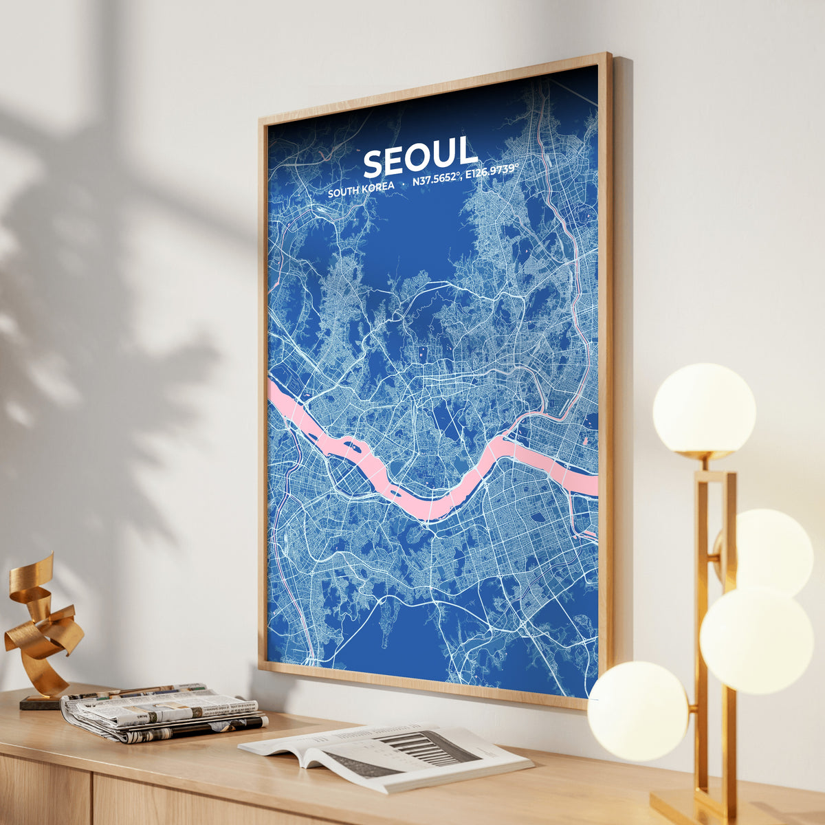 Seoul Candy Map Poster