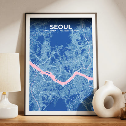 Seoul Candy Map Poster