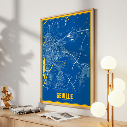 Seville Blockbuster Map Poster