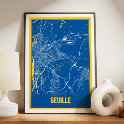 Seville Blockbuster Map Poster