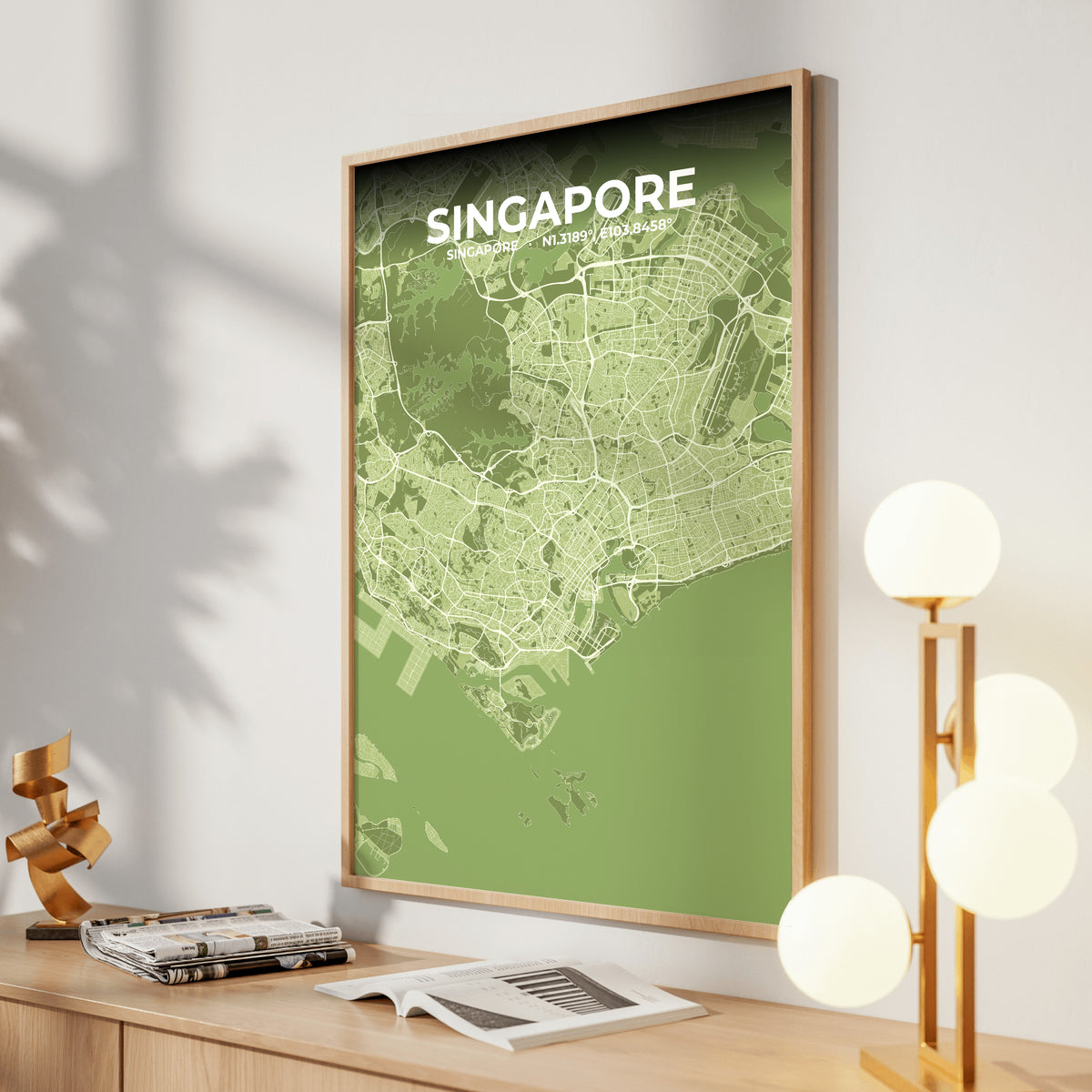 Singapore Grove Map Poster