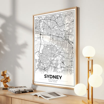 Sydney Modern Map Poster