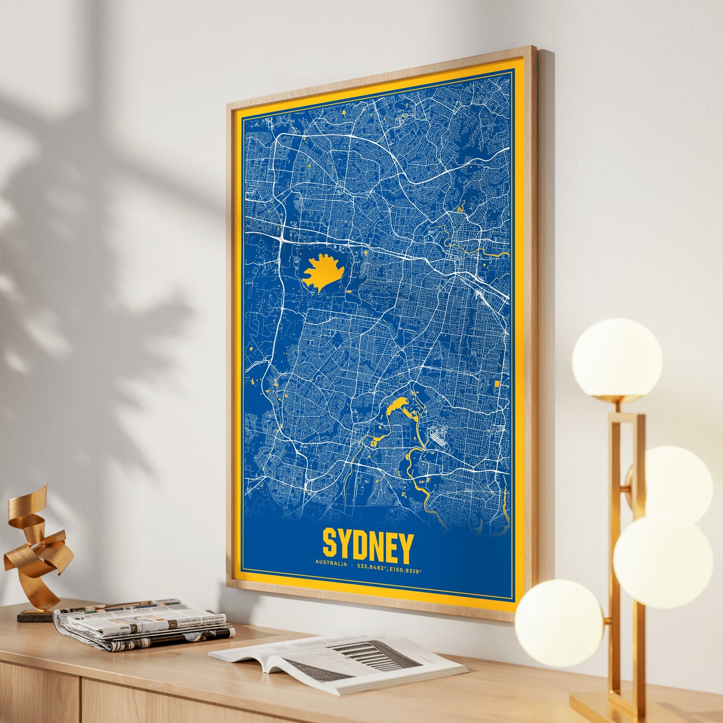 Sydney Blockbuster Map Poster
