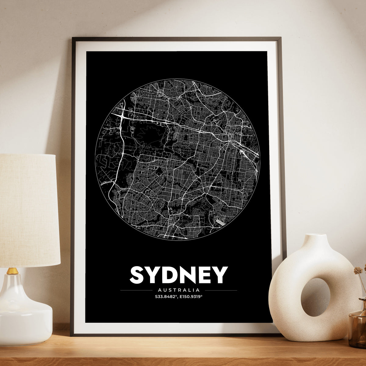 Sydney Spot Map Poster