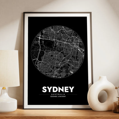 Sydney Spot Map Poster