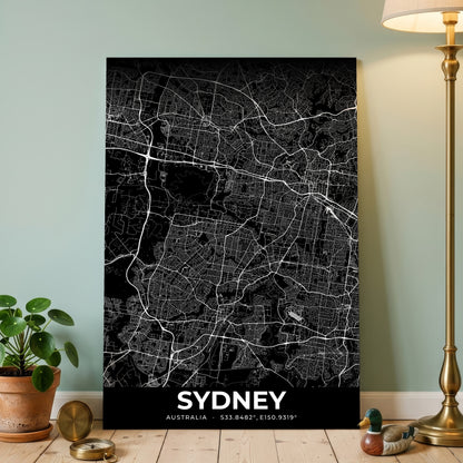 Sydney Elegant Map Poster