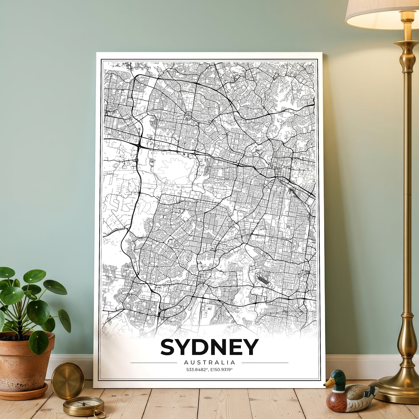 Sydney Modern Map Poster