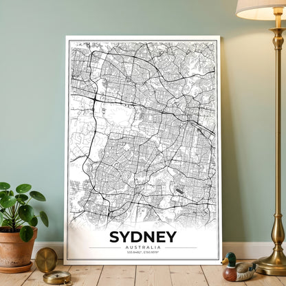 Sydney Modern Map Poster