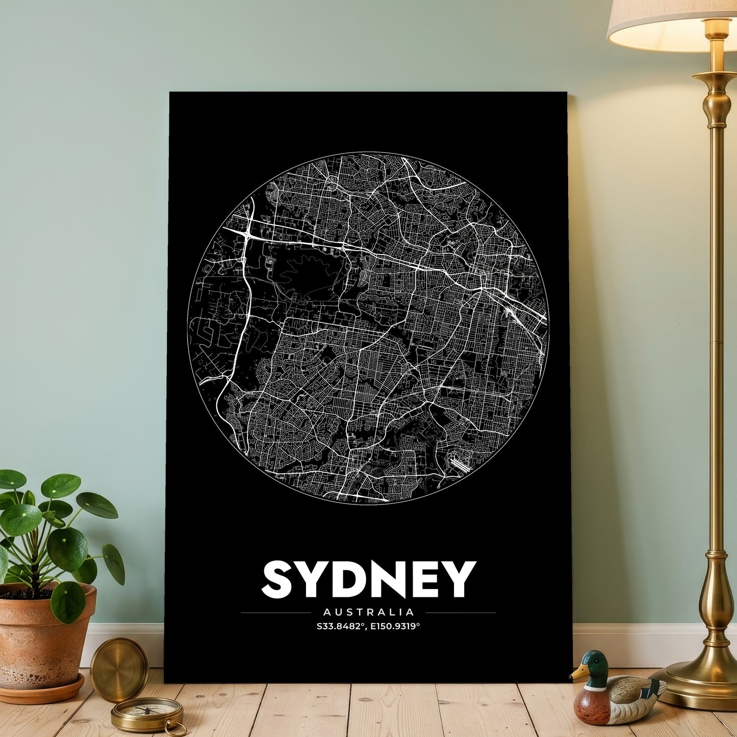 Sydney Spot Map Poster