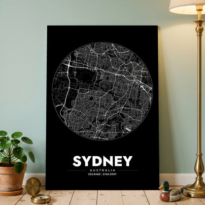 Sydney Spot Map Poster