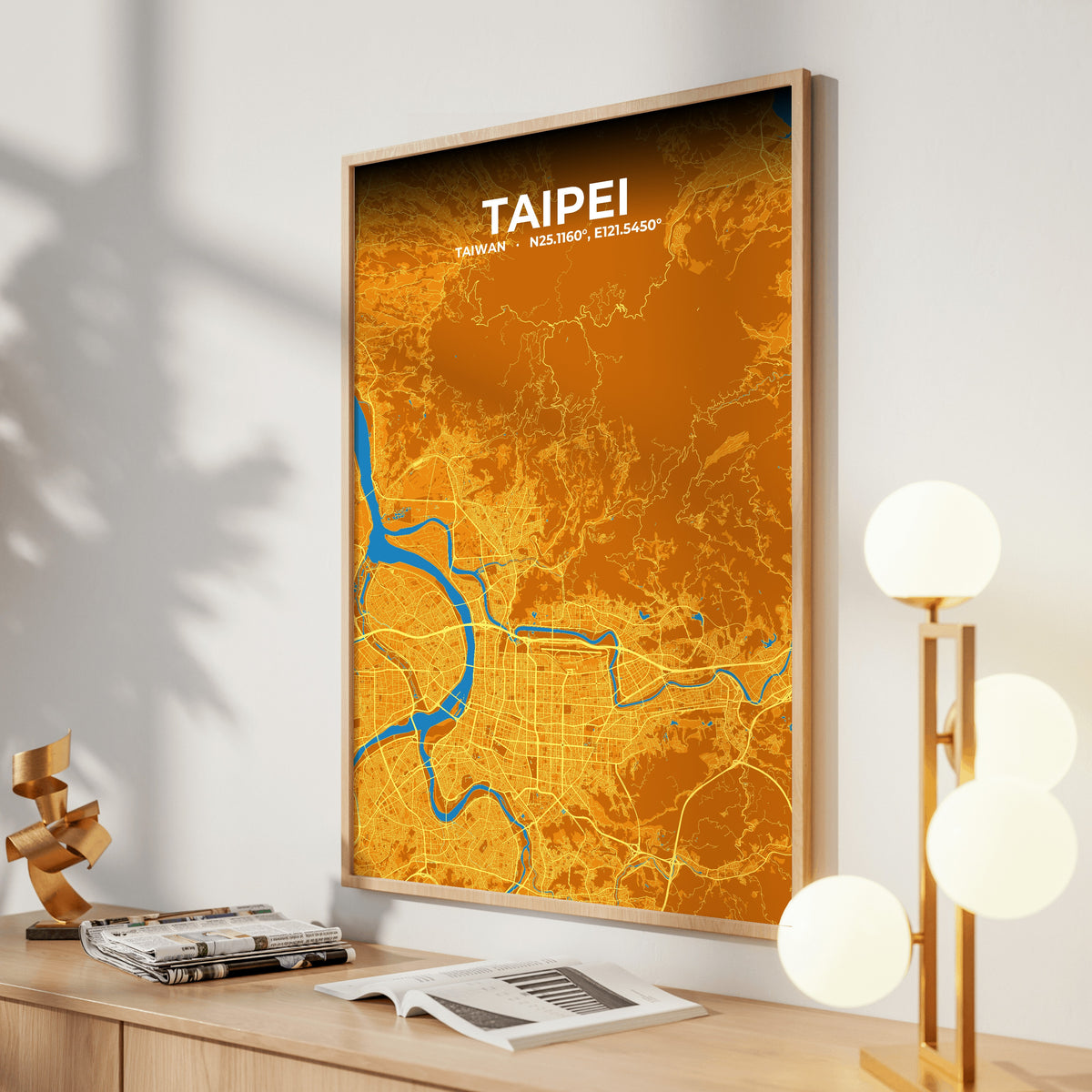 Taipei Scorch Map Poster