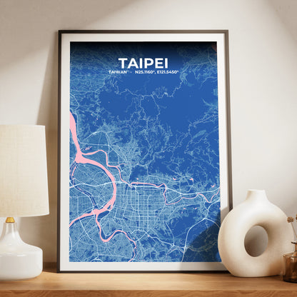 Taipei Candy Map Poster