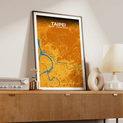 Taipei Scorch Map Poster