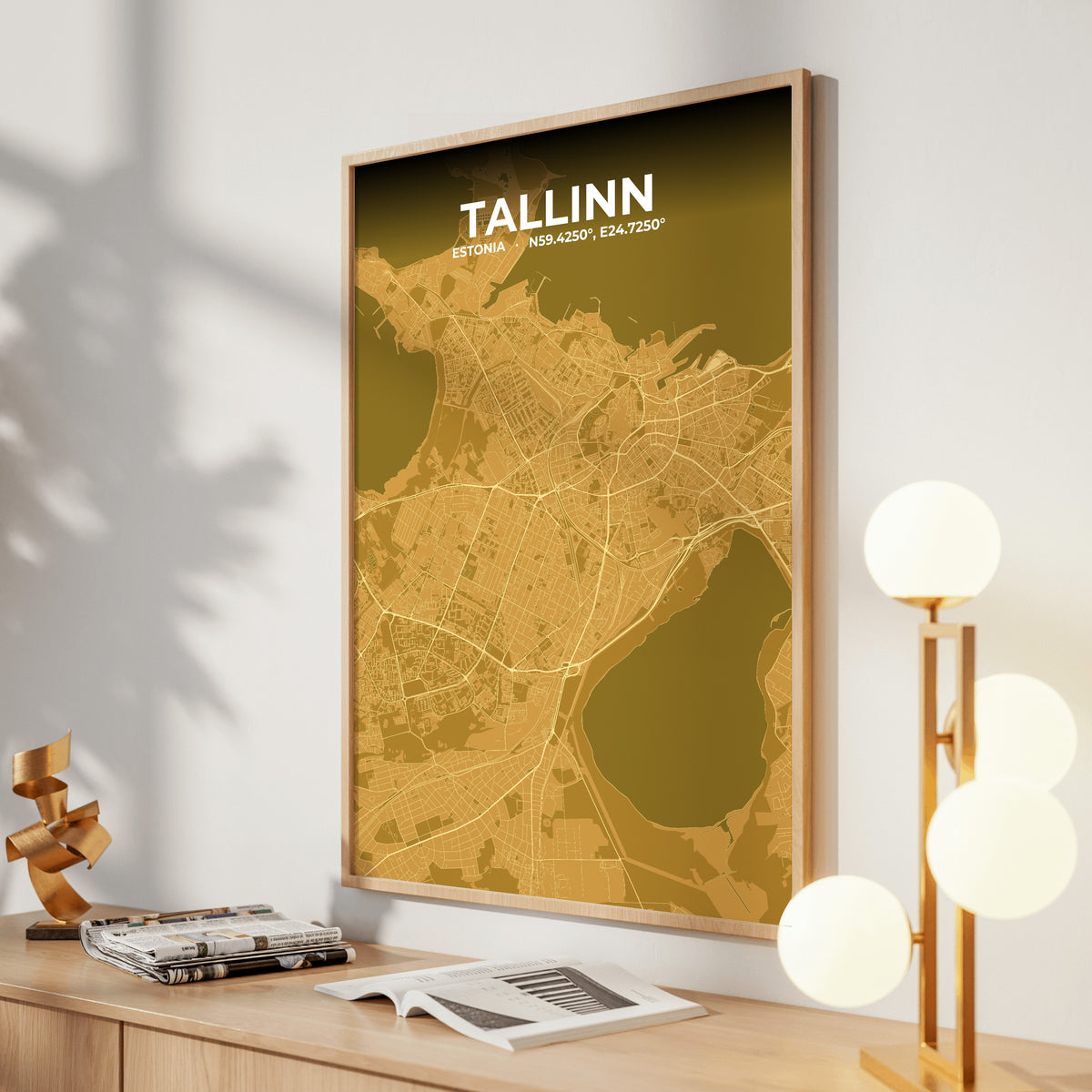 Tallinn Forge Map Poster