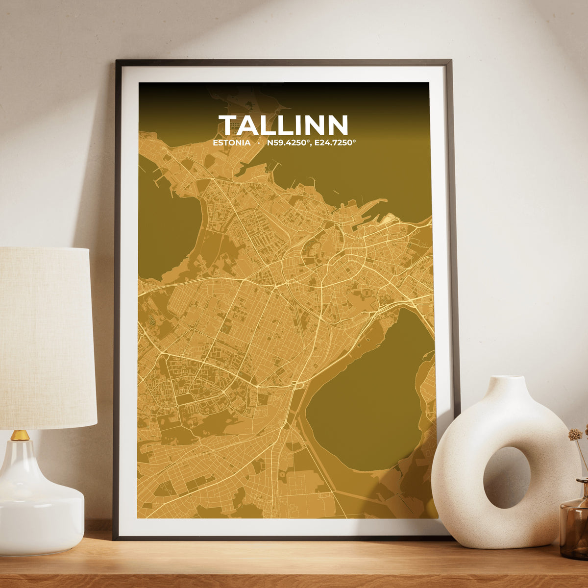 Tallinn Forge Map Poster