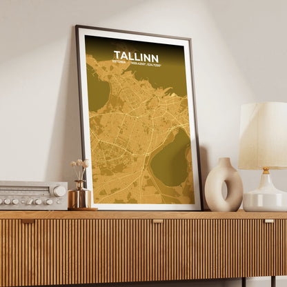 Tallinn Forge Map Poster
