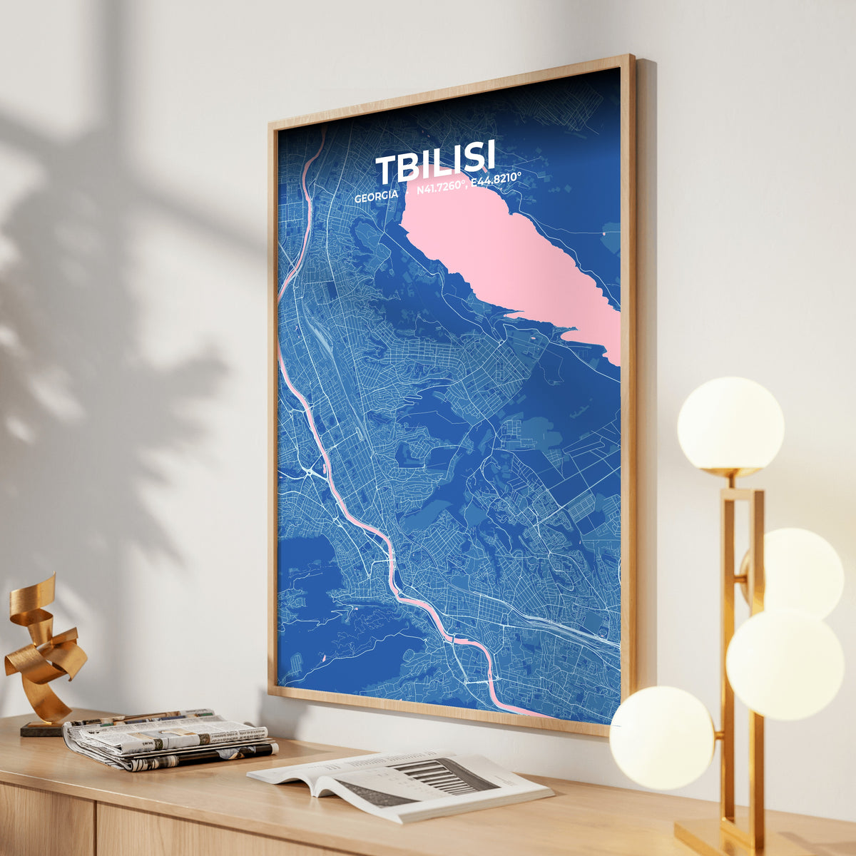 Tbilisi Candy Map Poster