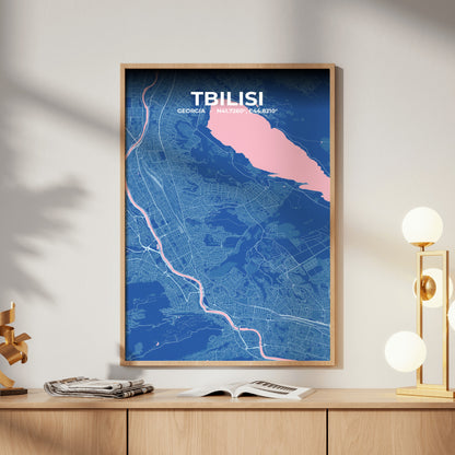Tbilisi Candy Map Poster