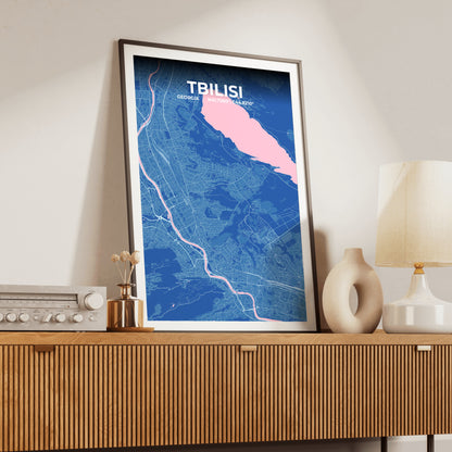 Tbilisi Candy Map Poster