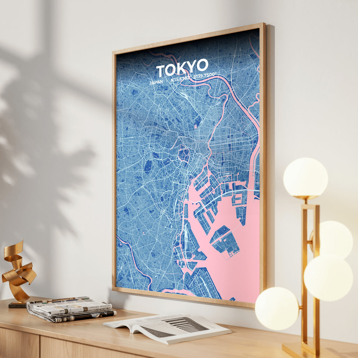 Tokyo Candy Map Poster
