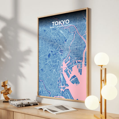 Tokyo Candy Map Poster