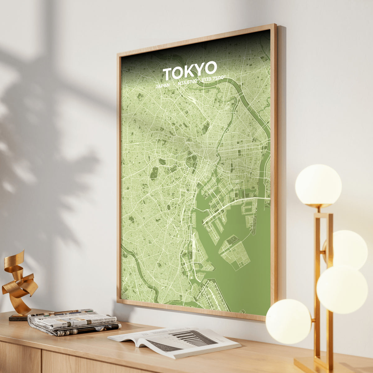 Tokyo Grove Map Poster