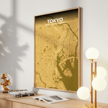 Tokyo Forge Map Poster