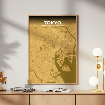 Tokyo Forge Map Poster