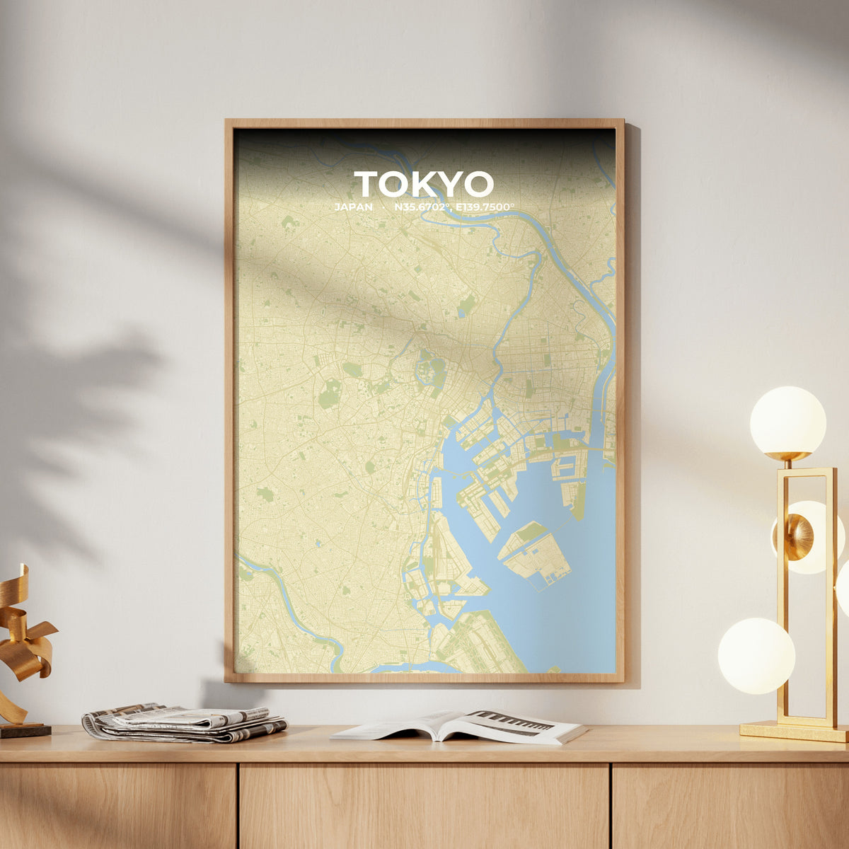 Tokyo Drift Map Poster