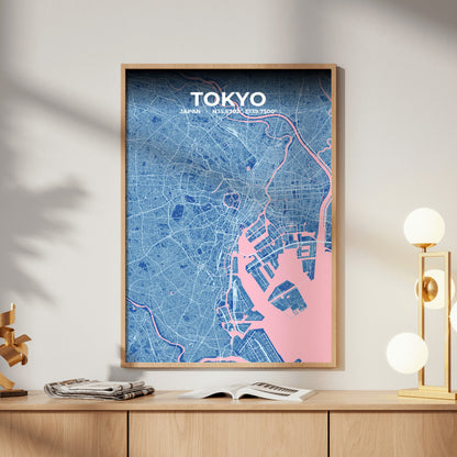 Tokyo Candy Map Poster