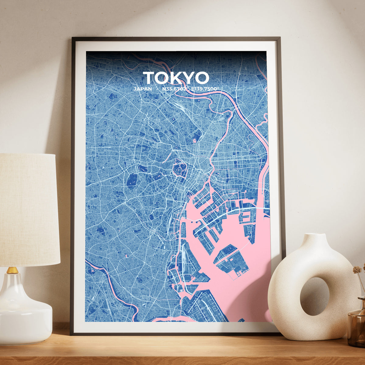 Tokyo Candy Map Poster