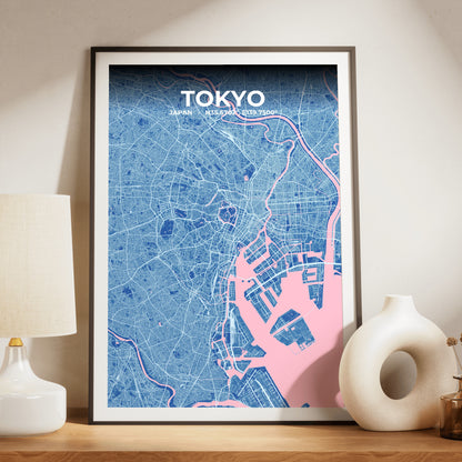 Tokyo Candy Map Poster