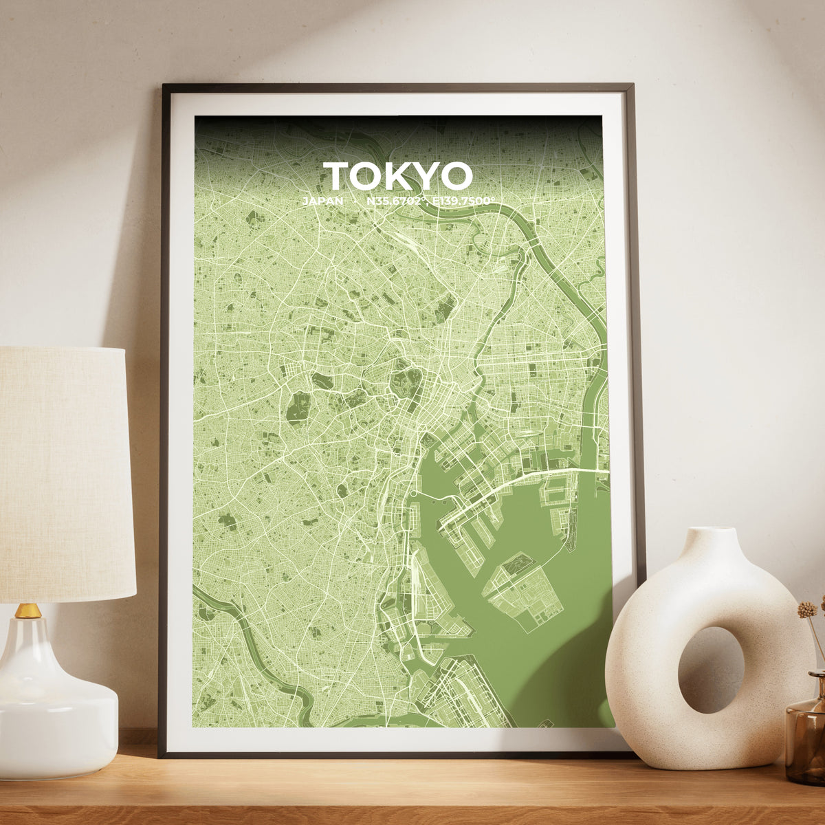 Tokyo Grove Map Poster