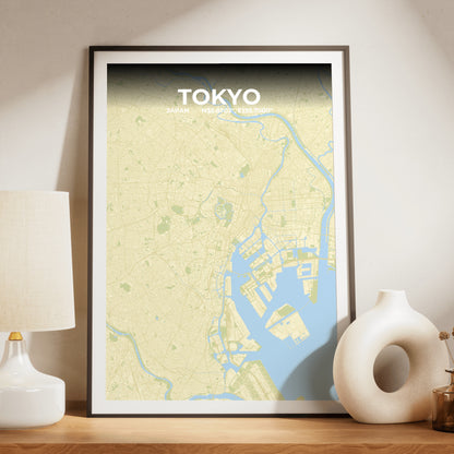 Tokyo Drift Map Poster