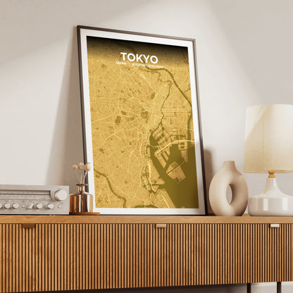 Tokyo Forge Map Poster