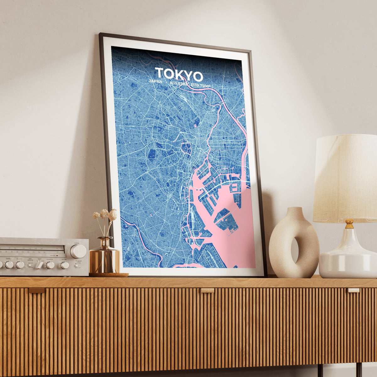 Tokyo Candy Map Poster