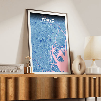 Tokyo Candy Map Poster
