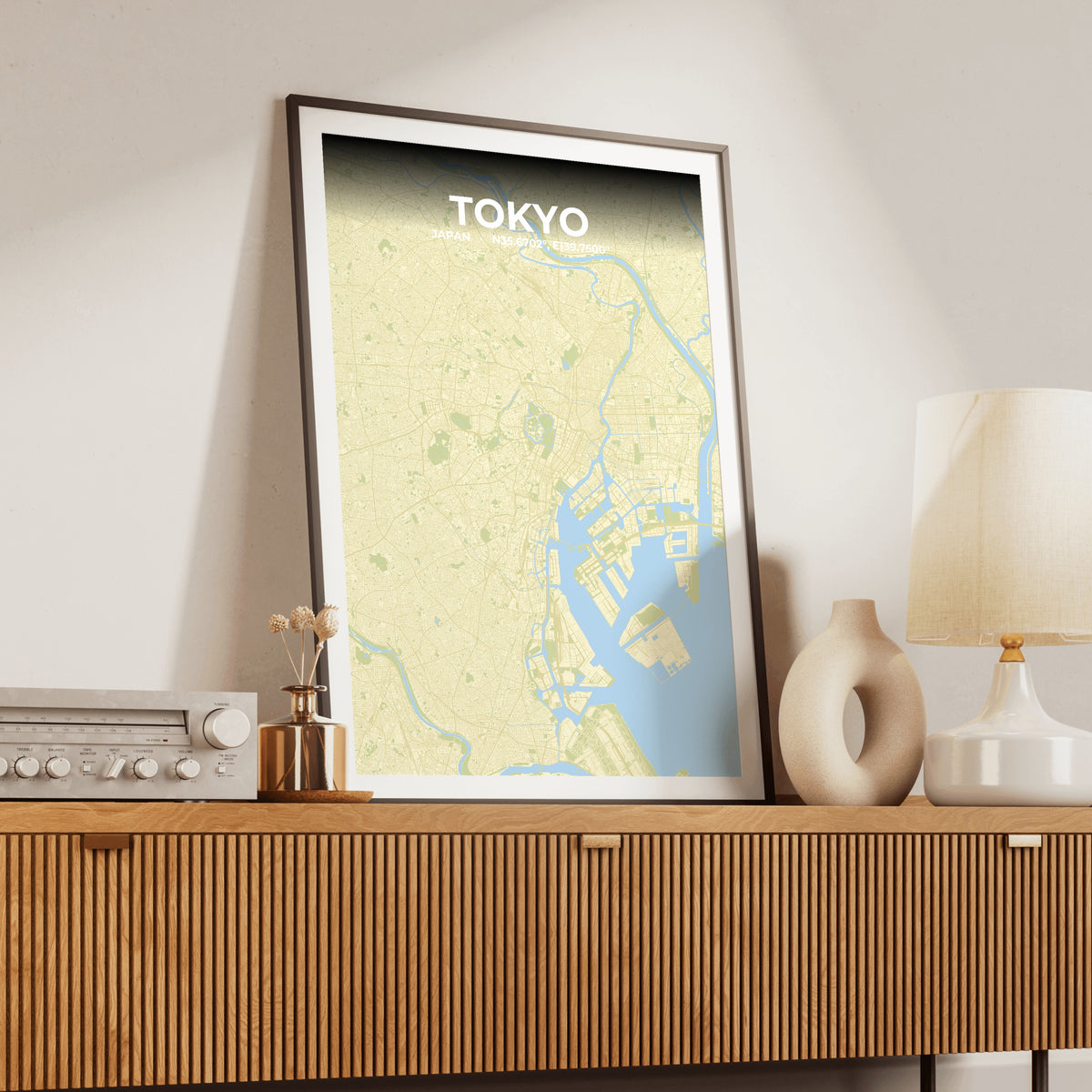 Tokyo Drift Map Poster