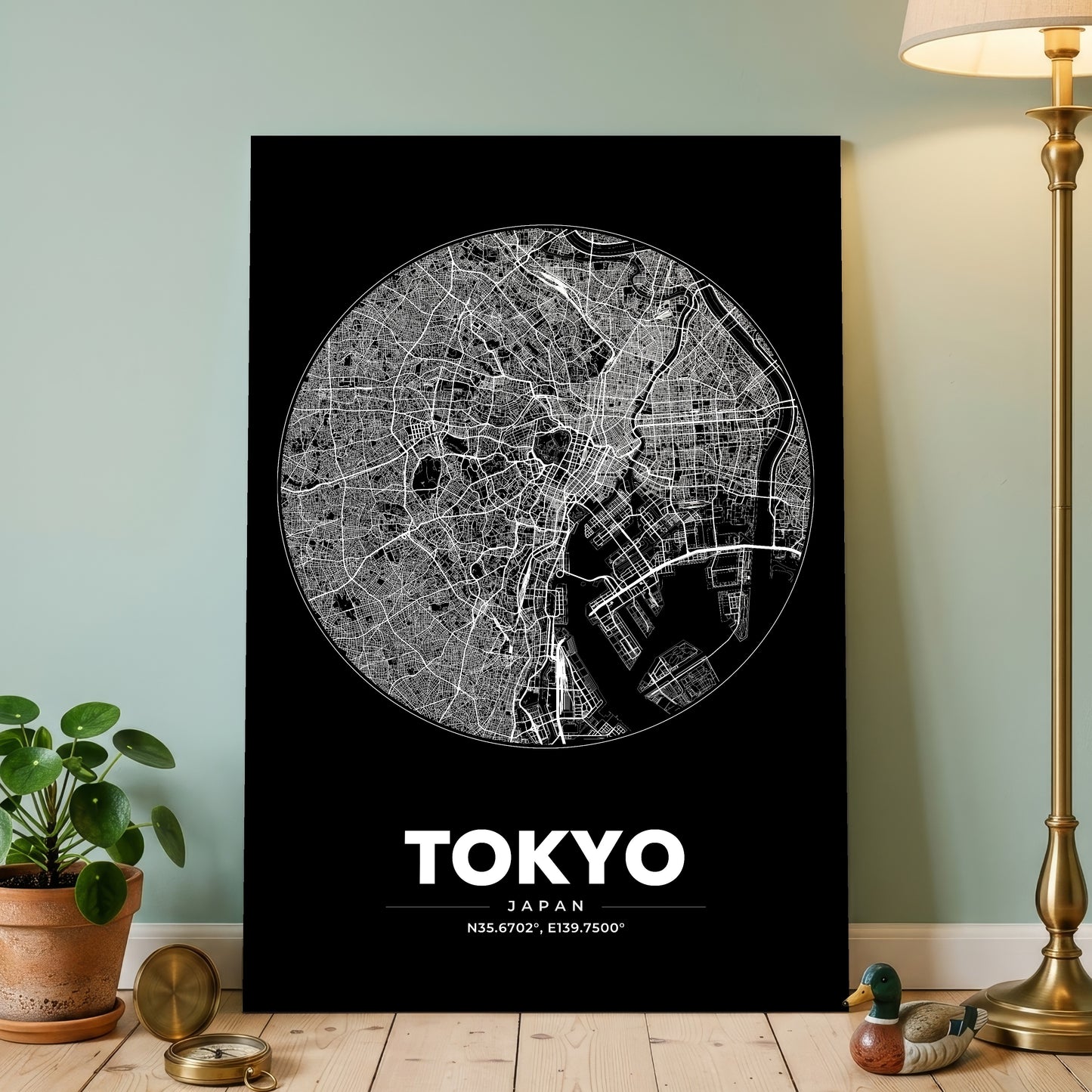 Tokyo Spot Map Poster