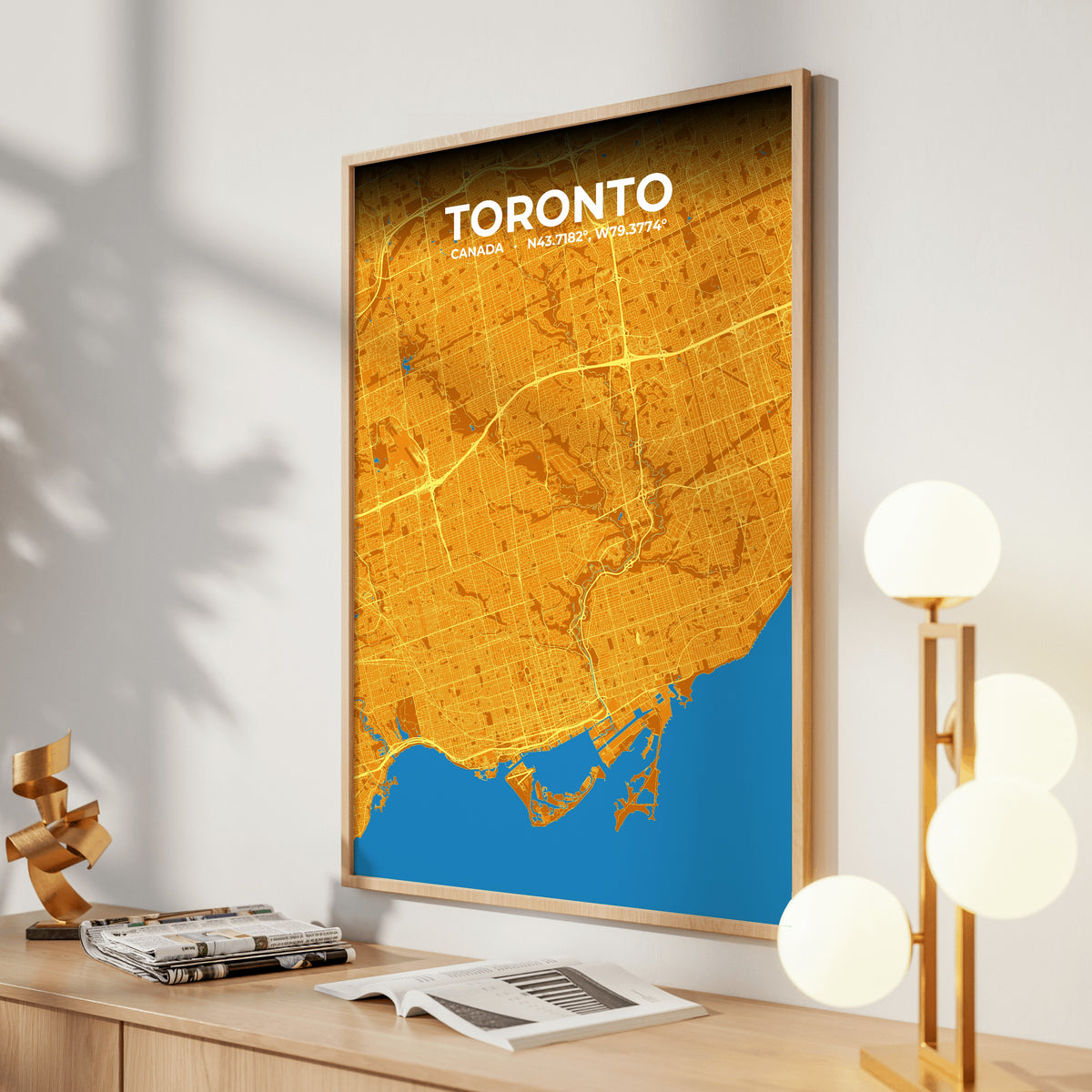 Toronto Scorch Map Poster