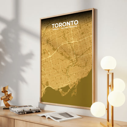 Toronto Forge Map Poster