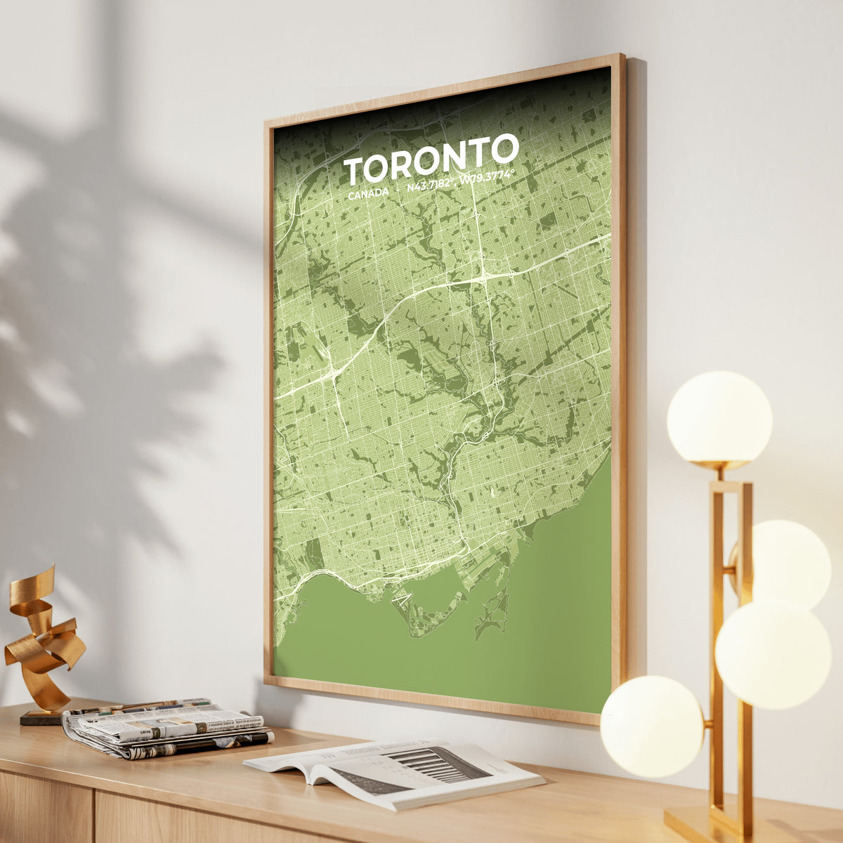 Toronto Grove Map Poster