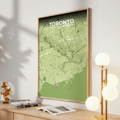Toronto Grove Map Poster