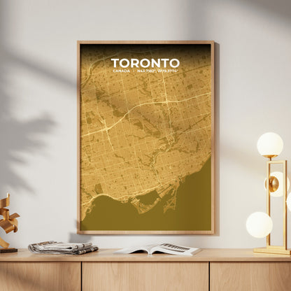 Toronto Forge Map Poster